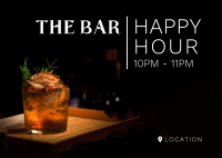 The Bar Postcard