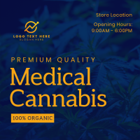 Medical Cannabis Instagram Post