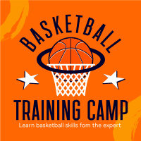 Train Your Basketball Skills Instagram Post