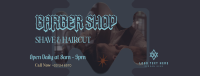 Retro Barber Shop Facebook Cover