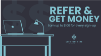 Refer And Get Money Facebook Event Cover