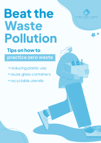 Beat Waste Pollution Poster