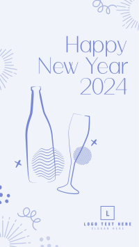 New Year 2022 Celebration Instagram Story