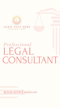 Professional Legal Consultant Facebook Story