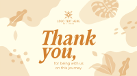 Organic Thank You Facebook Event Cover