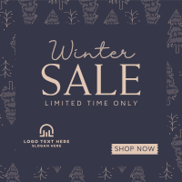 Winter Pines Sale Instagram Post