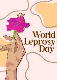 World Leprosy Day Awareness  Flyer