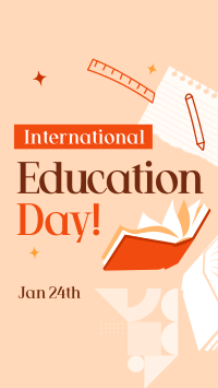 International Education Day Facebook Story