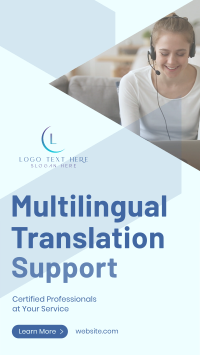 Multi-Language Support Instagram Story