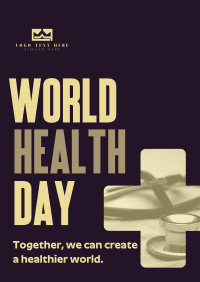 Doctor World Health Day Poster