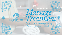 Art Nouveau Massage Treatment Animation