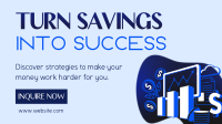 Savings Smart Investment  Animation