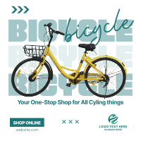 One Stop Bike Shop Instagram Post Image Preview