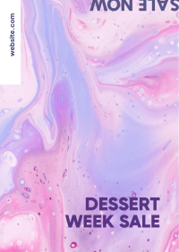 Dessert Week Sale Flyer