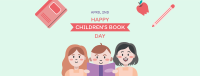 Children's Book Day Facebook Cover Image Preview