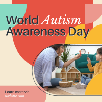 Learn Autism Advocacy Instagram Post Design