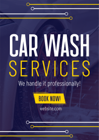 Car Wash Services Poster