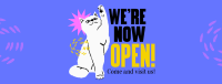 Our Vet Clinic is Now Open Facebook Cover