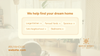 What's Your Dream Home Facebook Event Cover