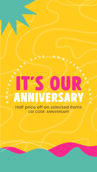 Anniversary Discounts Instagram Reel Image Preview