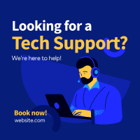 Tech Support Instagram Post Image Preview