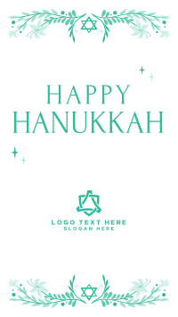 Celebrating Hanukkah Facebook Story