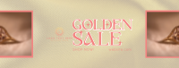 Jewelry Sale Linen Facebook Cover Design