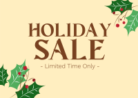 Holiday Sale Postcard