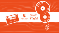 Classic Songs Playlist YouTube Banner Image Preview