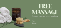 Full Massage Gift Certificate example 4