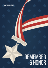 Memorial Day Medal Flyer