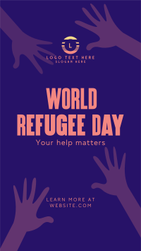 World Refugee Day Instagram Reel Image Preview