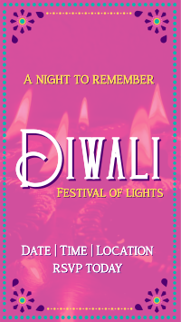 Festive Diwali Event Instagram Reel Image Preview