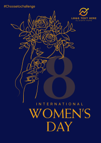 Rose Women's Day Poster