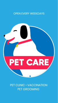 Pet Care Services Instagram Story