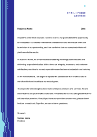 Web Letterhead example 2