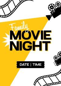 Family Movie Night Poster