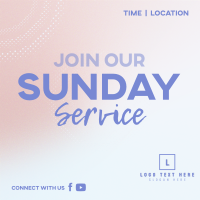 Sunday Service Instagram Post