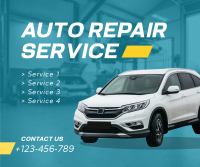 Auto Repair Service Facebook Post