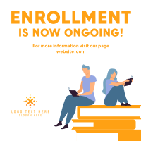 Online Enrollment Instagram Post