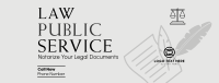 Firm Notary Service Facebook Cover Image Preview