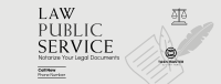 Firm Notary Service Facebook Cover Image Preview