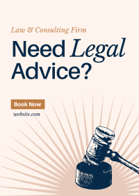 Professional Lawyer Flyer