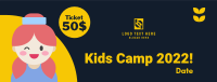 Cute Kids Camp Facebook Cover Design