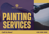 Painting Services Postcard