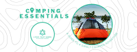 Camping Essentials Facebook Cover Image Preview