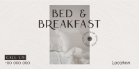 Bed and Breakfast Apartments Twitter Post