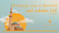Eid Al Adha Greeting Animation