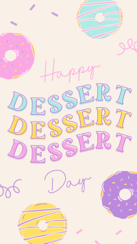 Dessert Day Delights TikTok Video