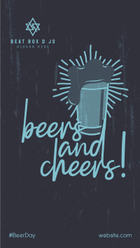 Cheers and Beers Facebook Story